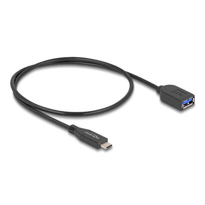delock-usb-10-gbps-cable-usb-tipo-c-macho-a-typ-a-hembra-50-cm-koaxial