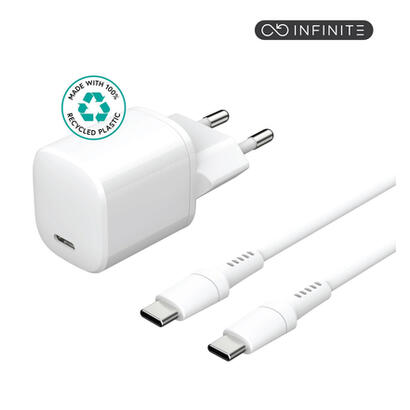 infinite-charger-kit-pd-20w-charger-with-15m-usb-c-to-usb-c-cable-warranty-24m