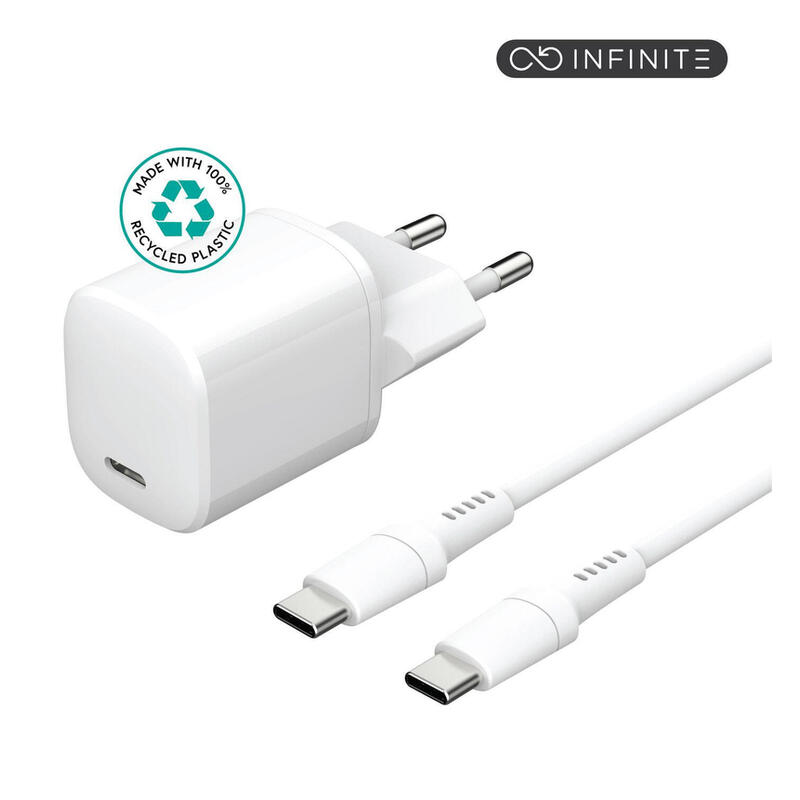 infinite-charger-kit-pd-20w-charger-with-15m-usb-c-to-usb-c-cable-warranty-24m infinite-charger-kit-pd-20w-charger-with-15m-usb-c-to-usb-c-cable-warranty-24m