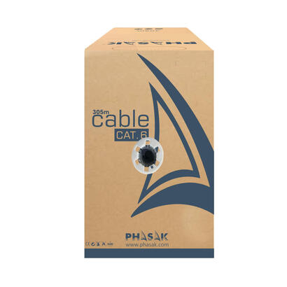 bobina-de-cable-rj45-utp-phasak-phr-6100-cat6-100m