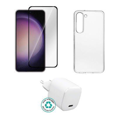 estuff-es-kit-samgals23-cargador-de-dispositivo-movil-telefono-movil-transparente-blanco-corriente-alterna-interior