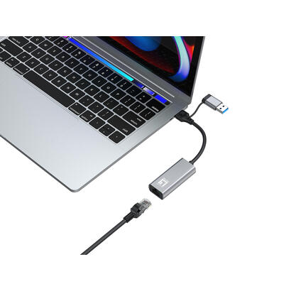 adaptador-levelone-usb-c-usb-a-rj45-10-100-1000-2500-gr