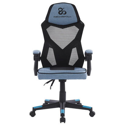 newskill-gaming-eros-silla-para-videojuegos-de-pc-asiento-acolchado-negro-azul-gris