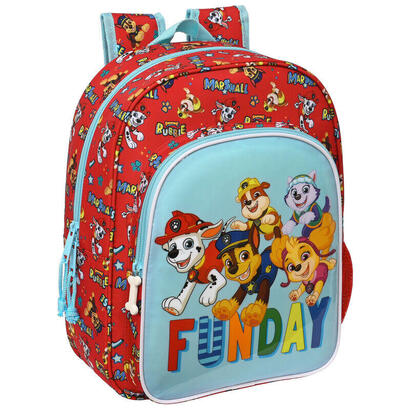 mochila-funday-patrulla-canina-paw-patrol-34cm-adaptable