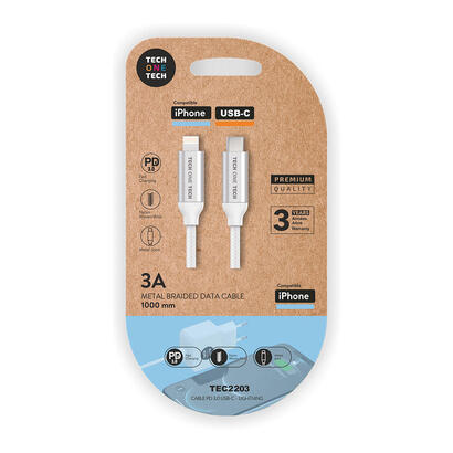 pack-de-2-unidades-cable-nylon-usb-c-a-lightning-1m-blanco