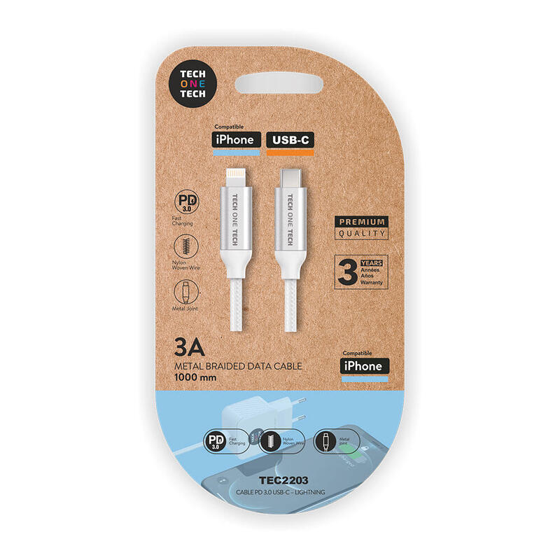 pack-de-2-unidades-cable-nylon-usb-c-a-lightning-1m-blanco