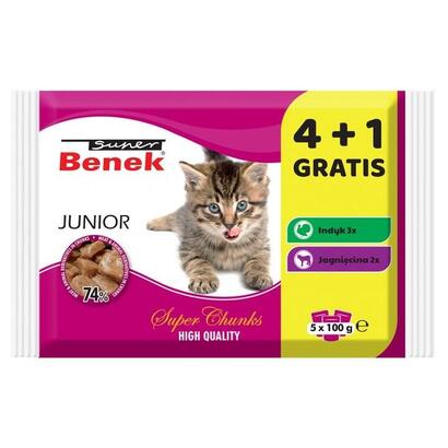 comida-humeda-para-gatos-super-benek-junior-5-x-100g