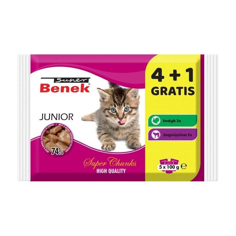 comida-humeda-para-gatos-super-benek-junior-5-x-100g