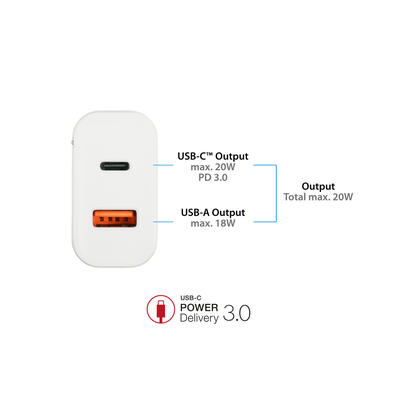 usb-schnell-cargador-20w-2-port-usb-a-usb-c-pd30-goodconnections-blanco