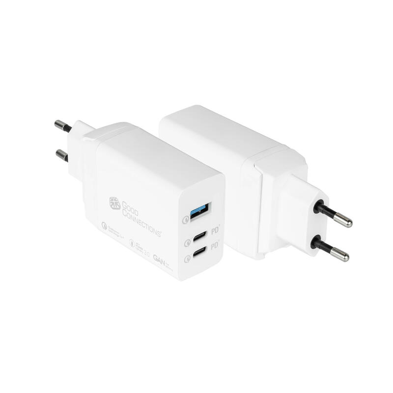 usb-schnell-cargador-65w-mit-gan-technologie-3-port-2xusb-c-usb-a-pd30-qc30-goodconnections-blanco