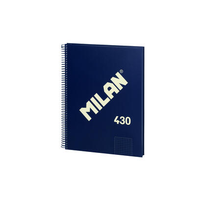 milan-cuaderno-espiral-formato-a4-cuadricula-5x5mm-80-hojas-de-95-grm2-microperforado-4-taladros-color-azul