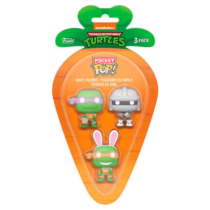 blister-3-figuras-carrot-pocket-pop-tortugas-ninja-donatello-shredder-michelangelo