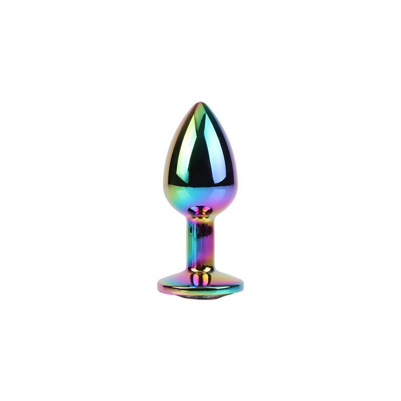 rainbow-gem-plug-anal-multicolor-con-joya-talla-s