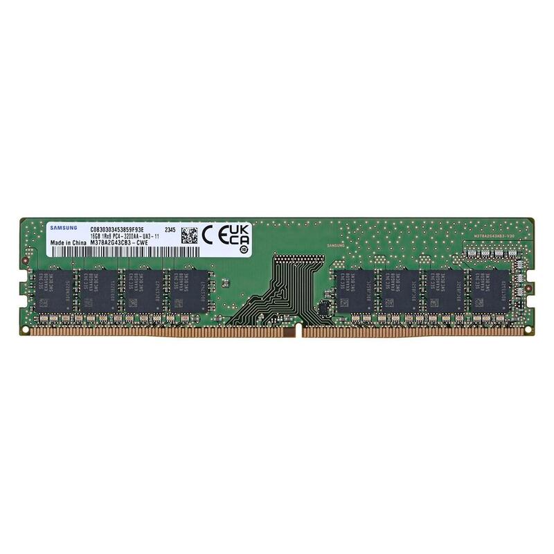 memoria-samsung-udimm-non-ecc-16gb-ddr4-1rx8-3200mhz-pc4-25600-m378a2g43cb3-cwe