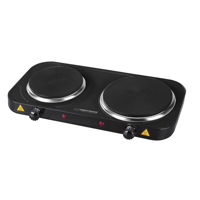 esperanza-ekh014k-placa-electrica-2-zonas-2500-w-negro esperanza-ekh014k-placa-electrica-2-zonas-2500-w-negro