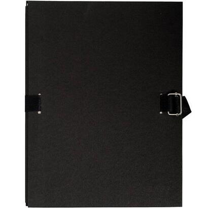 exacompta-carpeta-con-lomo-extensible-34x32cm-cierre-con-correa-carton-forrado-negro