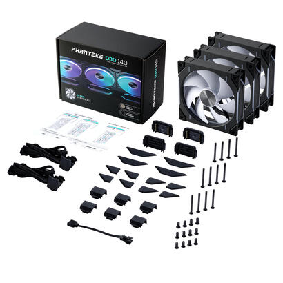 ventilador-pc-phanteks-d30-140mm-drgb-pwm-triple-fan-pack-black