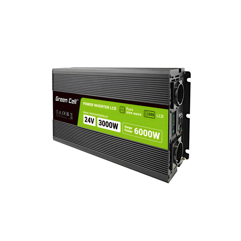 green-cell-przetwornica-napicia-powerinverter-lcd-24-v-3000w60000w-przetwornica-samochodowa-z-wywietlaczem-czysty-sinus-adaptado