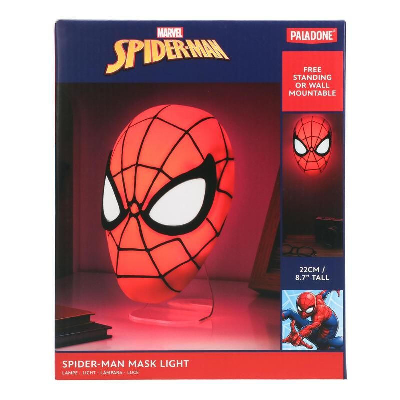 lampada-paladone-marvel-spiderman-mask-light