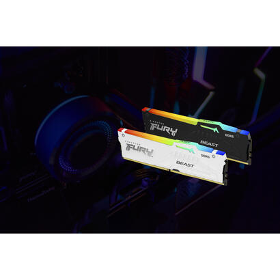 memoria-kingston-fury-beast-64gb-4x16gb-5200mt-s-ddr5-cl40-blanco-rgb-xmp-kf552c40bwak4-64