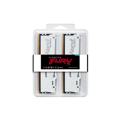 memoria-kingston-fury-beast-64gb-4x16gb-5600mt-s-ddr5-cl40-blanco-rgb-xmp-kf556c40bwak4-64