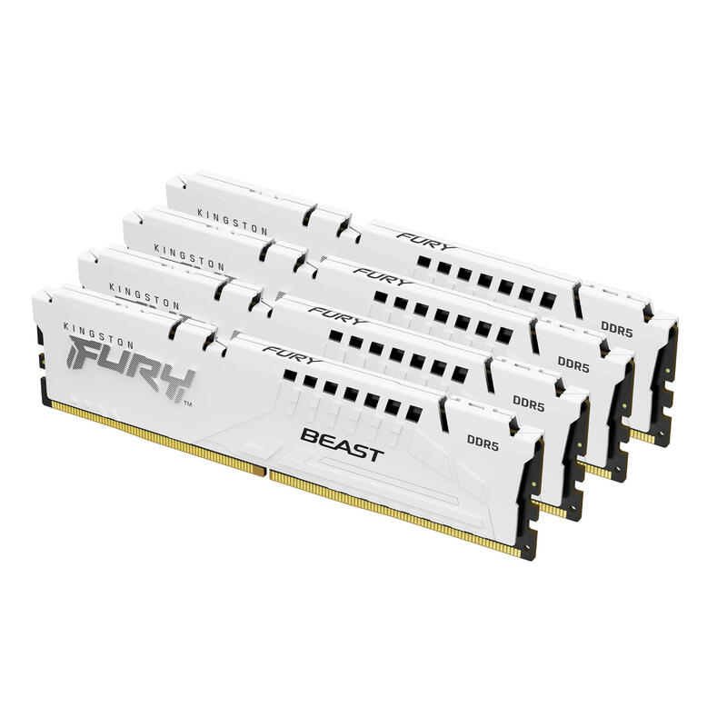 memoria-kingston-fury-beast-128gb-4x32gb-5600mt-s-ddr5-cl40-blanco-xmp-kf556c40bwk4-128