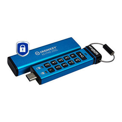 pendrive-kingston-ironkey-keypad-200-128gb-usb-c-aes-encrypted-ikkp200c128gb