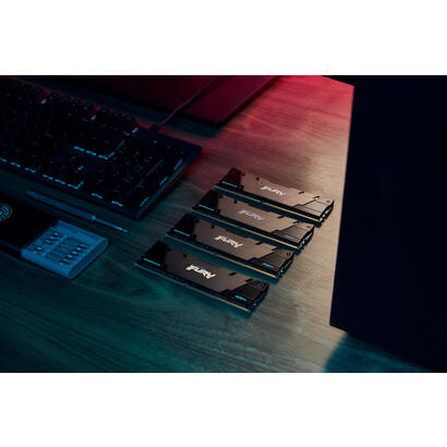 memoria-kingston-fury-renegade-ddr4-16gb-3200-mhz-kf432c16rb1216-negroplateado