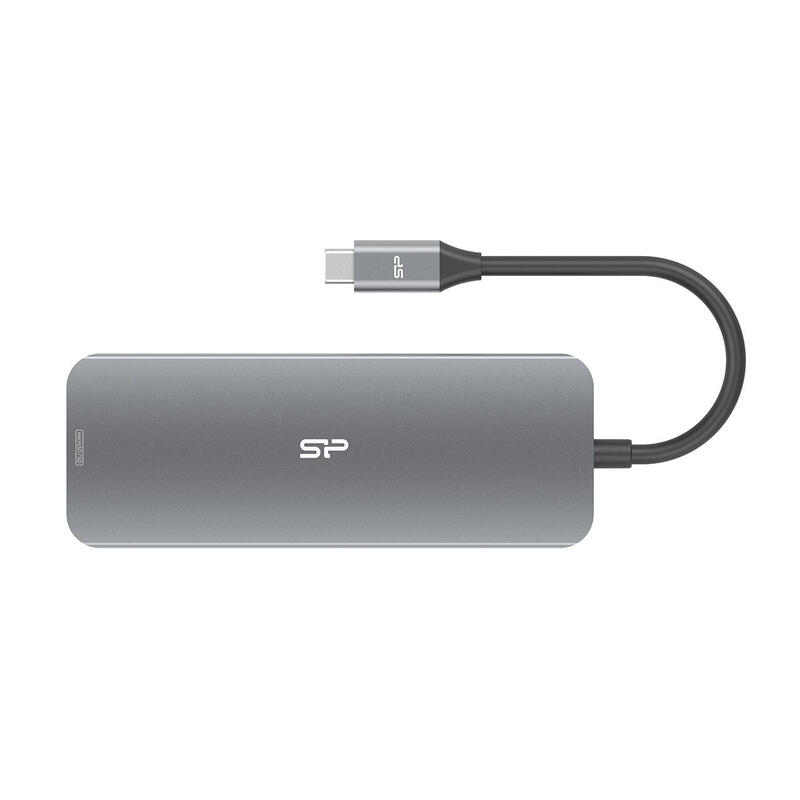 silicon-power-sr30-base-de-acoplamiento-usb-32-gen-1-31-gen-1-tipo-c-gris-metalico