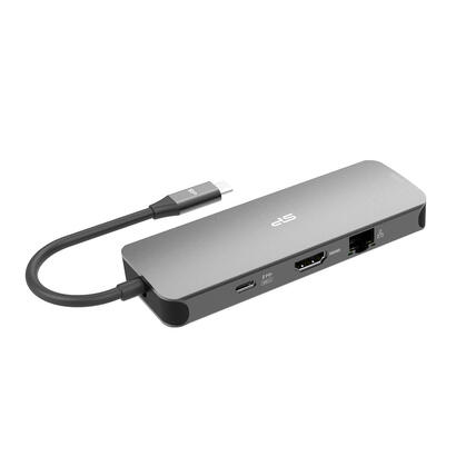 silicon-power-sr30-base-de-acoplamiento-usb-32-gen-1-31-gen-1-tipo-c-gris-metalico