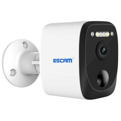 camara-de-seguridad-ip-escam-qf370-3mp-vision-nocturna-a-color-wifi-panel-solar-blanco