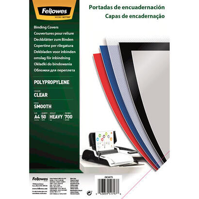 fellowes-pack-de-50-portadas-de-polipropileno-a4-700-micras-acabado-de-calidad-transparente