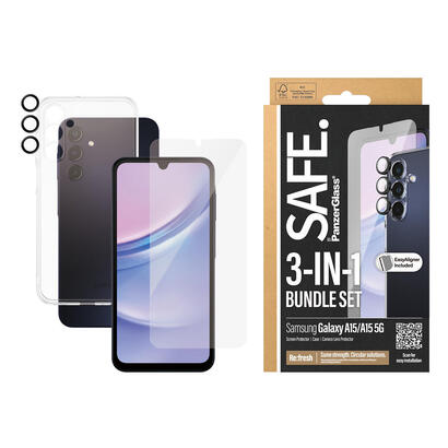 panzerglass-safe-by-3-in-1-protection-bundle-samsung-galaxy-a15-a15-5g-protector-de-pantalla-1-piezas