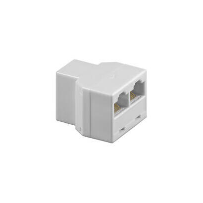 goobay-rj-45-adapter-2x-rj-45-blanco