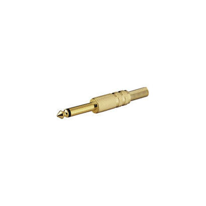 conectorjack-63-macho-mono-metal-oro