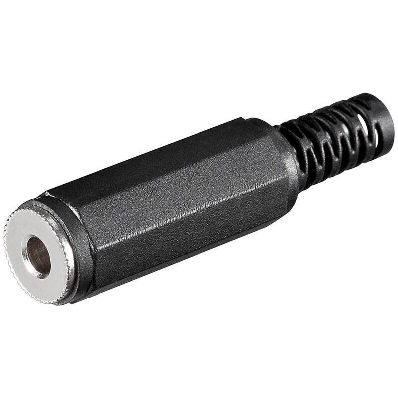 goobay-11059-conector-35-mm-negro