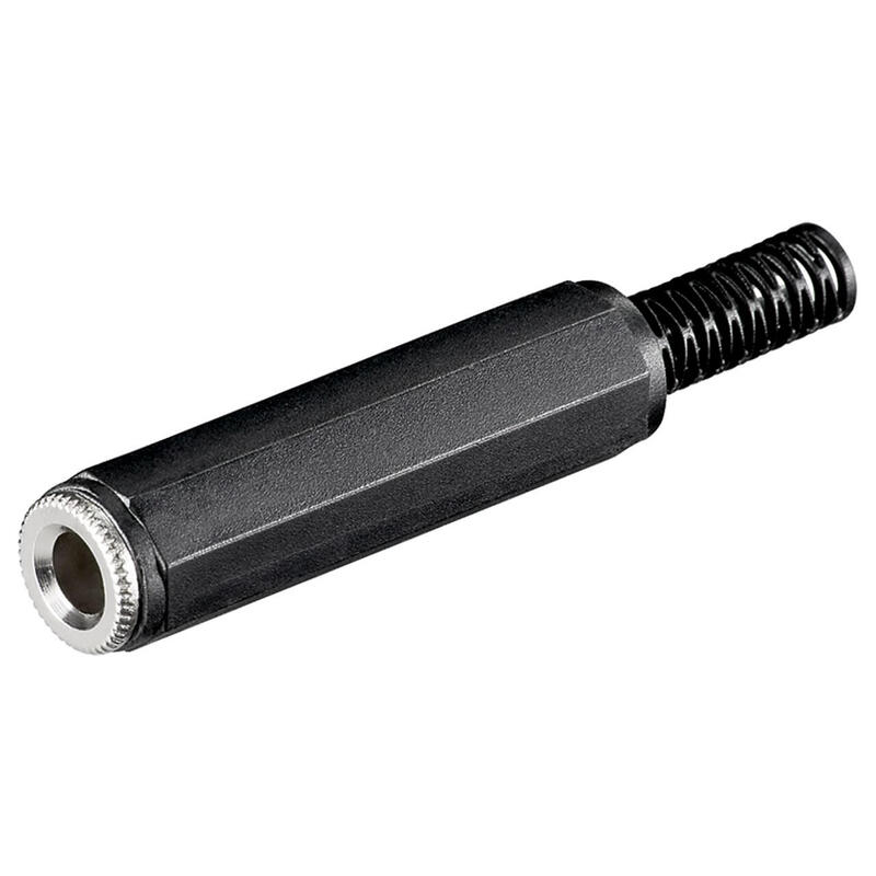 goobay-11070-conector-635-mm-negro