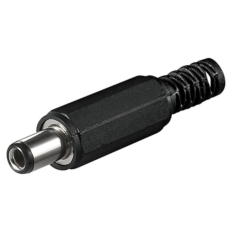 conector-dc-macho-diametro-25x55mm-goobay conector-dc-macho-diametro-25x55mm-goobay