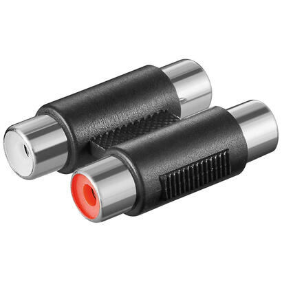 goobay-11607-cambiador-de-genero-para-cable-2x-rca-negro