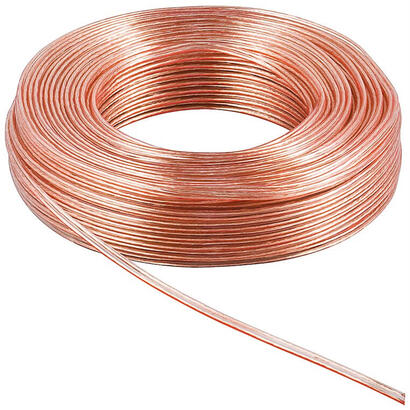 bobina-de-100-metros-cable-altavoz-transparente-2x075mm-cca-pvc-cpr-eca-goobay