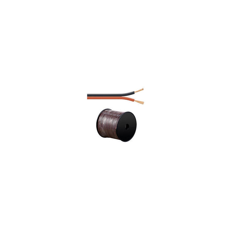 bobina-de-100-metros-cable-altavoz-rojo-negro-2x250mm-cca-pvc-cpr-eca-goobay