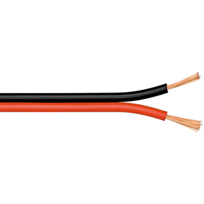bobina-de-100-metros-cable-altavoz-rojo-negro-2x400mm-cca-pvc-cpr-eca-goobay