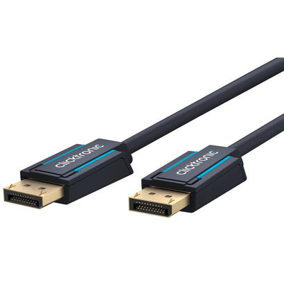 clicktronic-40995-cable-displayport-3-m-2x-displayport-negro
