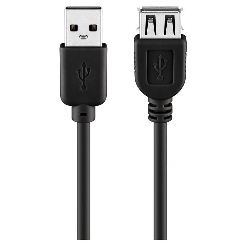 goobay-68625-cable-usb-usb-20-06-m-usb-a-negro