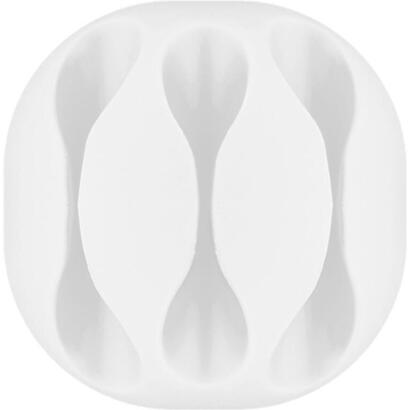 goobay-70373-organizador-de-cables-escritorio-blanco-4-piezas