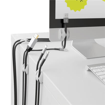 goobay-70373-organizador-de-cables-escritorio-blanco-4-piezas