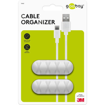 goobay-70400-organizador-de-cables-universal-soporte-para-cables-blanco-2-piezas