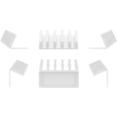 goobay-70431-organizador-de-cables-escritorio-soporte-para-cables-blanco-2-piezas