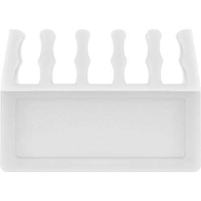goobay-70431-organizador-de-cables-escritorio-soporte-para-cables-blanco-2-piezas