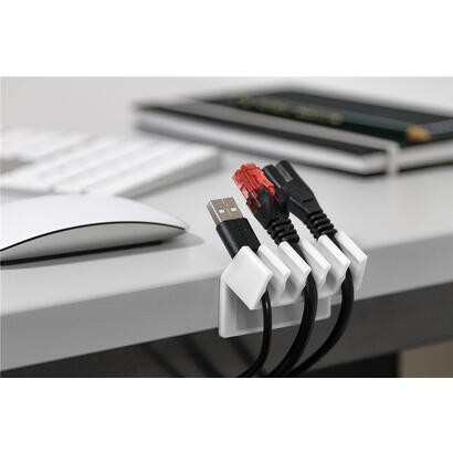 goobay-70431-organizador-de-cables-escritorio-soporte-para-cables-blanco-2-piezas